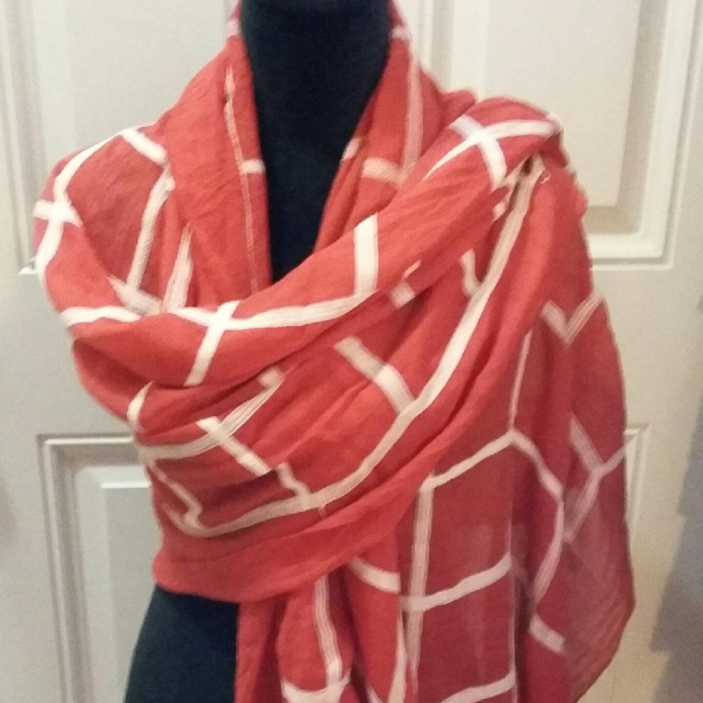 Check Scarf/Wrap